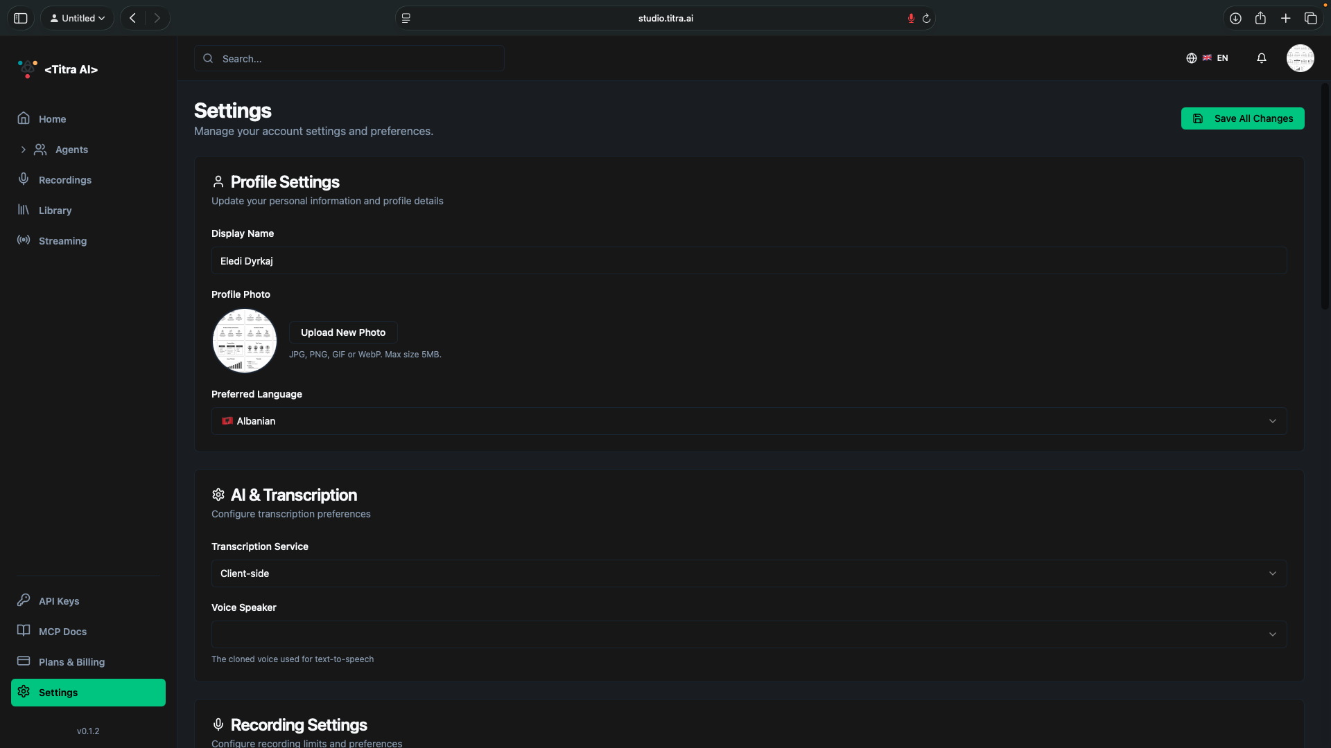Pamje 24: Platform Screenshot 24